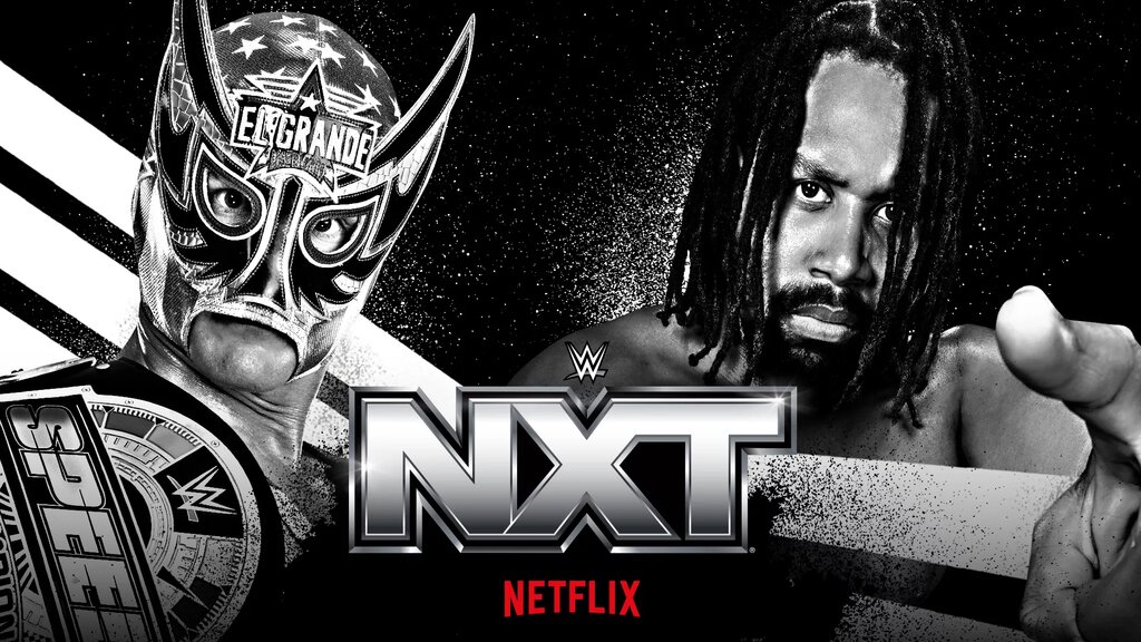 WWE NXT results graphic.