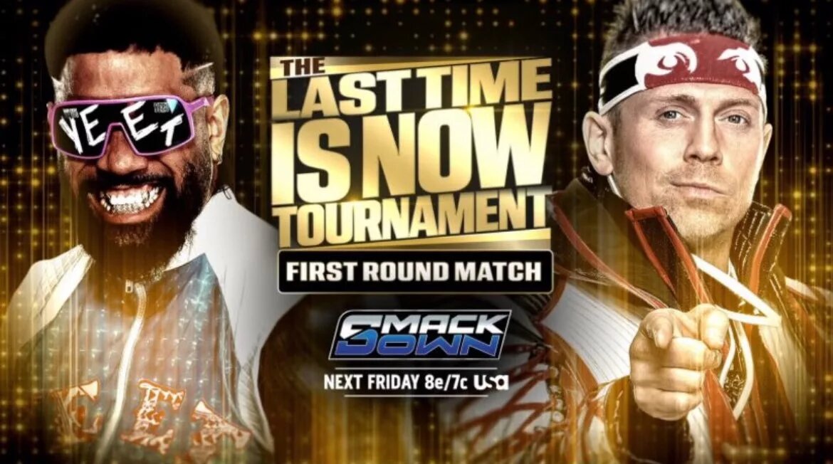 A graphic for the WWE SmackDown results for November 14, 2025.