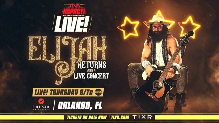 A graphic for the TNA iMPACT results for November 13, 2025
