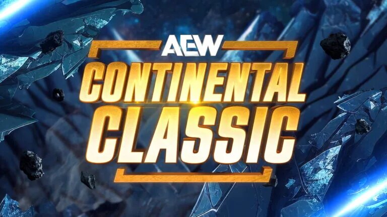 A graphic of the AEW Continental Classic 2025.
