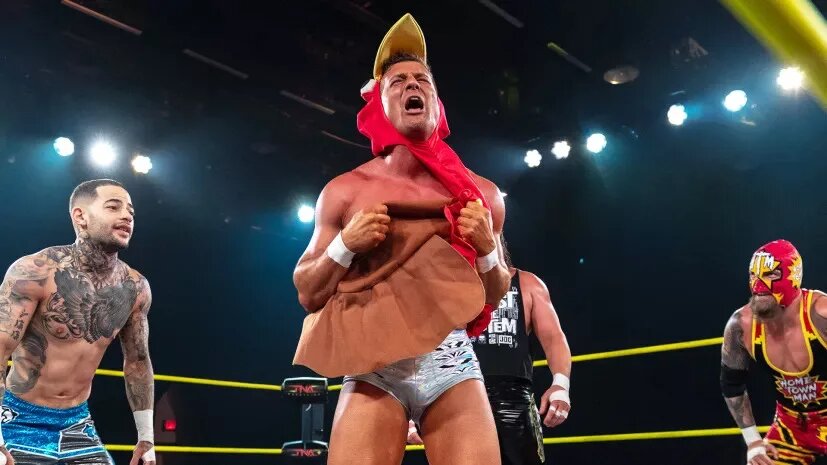 A graphic for TNA iMPACT for their 2025 Thanksgiving special.
