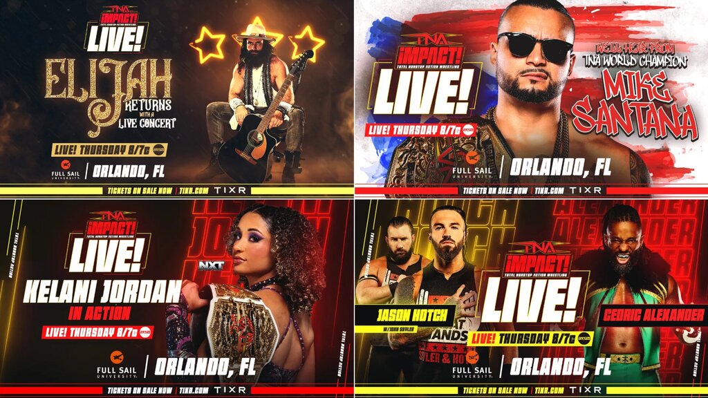 A graphic for the TNA iMPACT Preview.