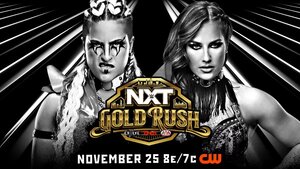 A graphic for NXT Gold Rush spoilers 2025.
