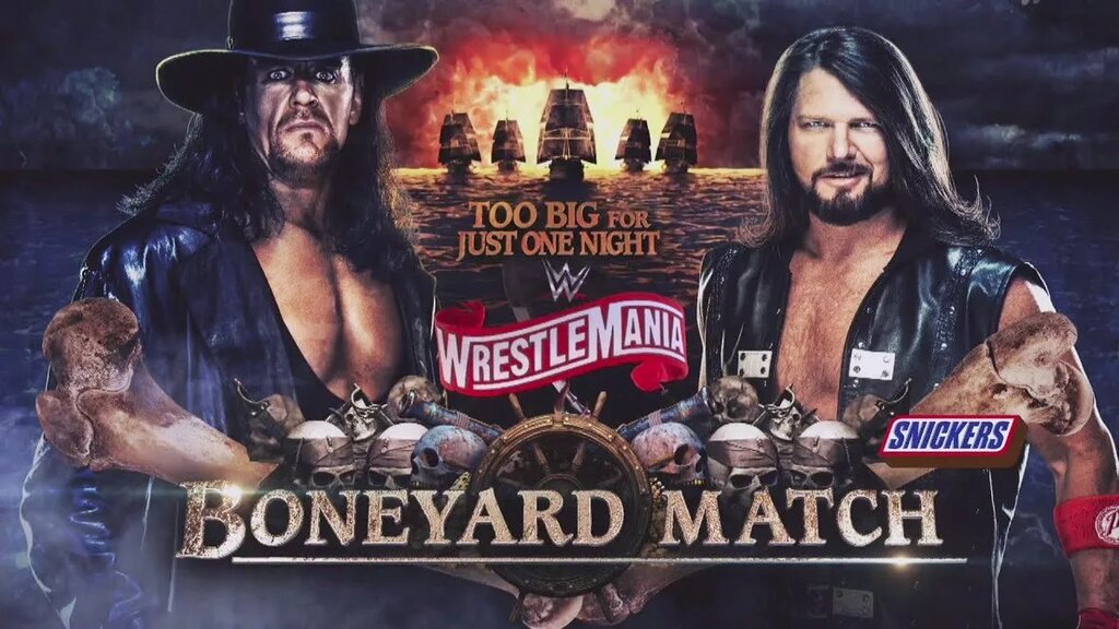 A graphic of the best WWE retirement matches.