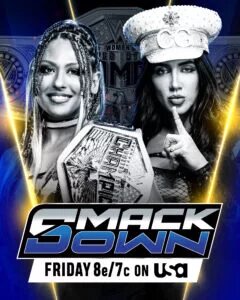 A graphic for the WWE SmackDown results for November 7, 2025.