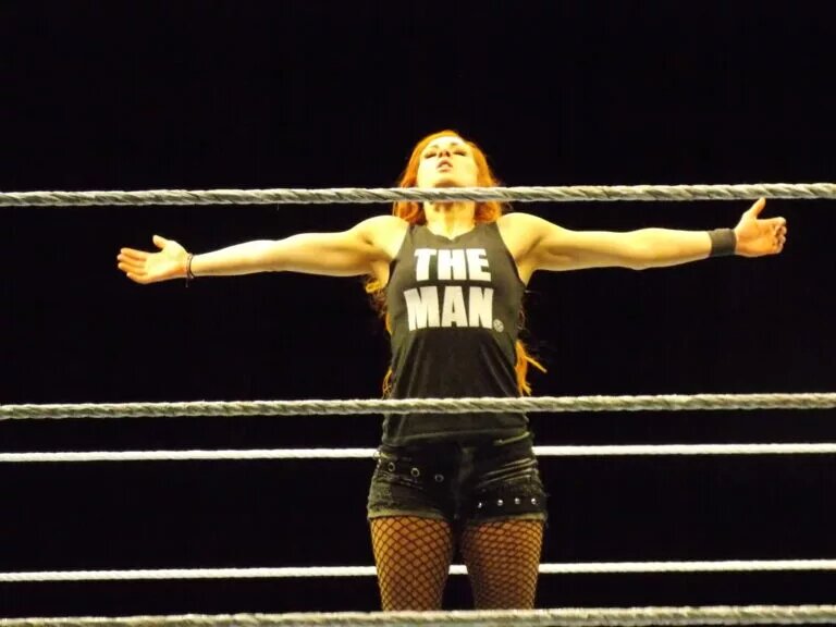 A photo of WWE Grand Slam Champion, Becky Lynch.