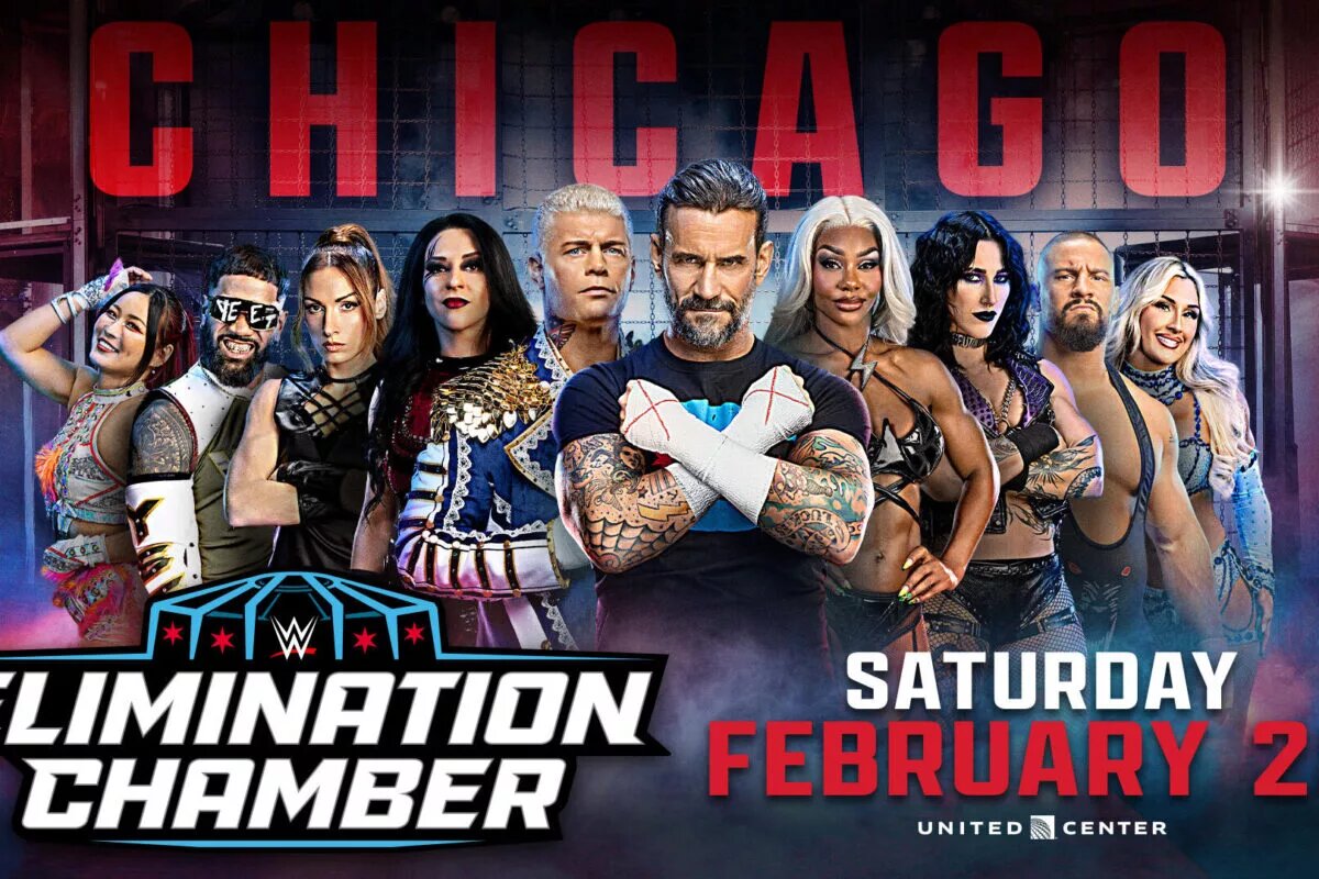 WWE Elimination Chamber match poster