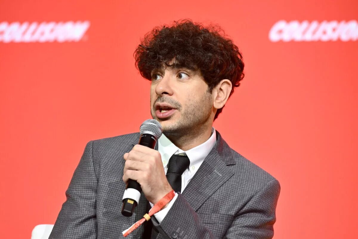 A photo of AEW president Tony Khan, who recently spoke to Ariel Helwani.