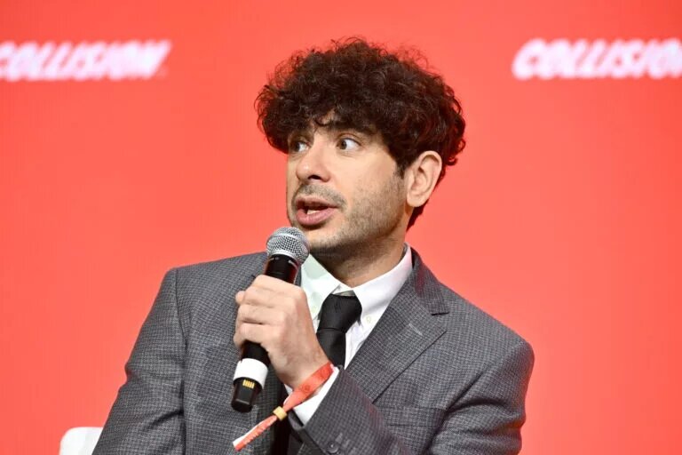 A photo of AEW president Tony Khan, who recently spoke to Ariel Helwani.