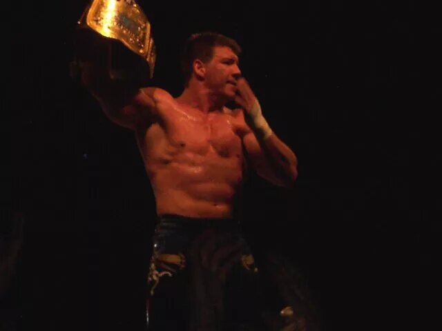 Image of Eddie Guerrero with a WWE Championship