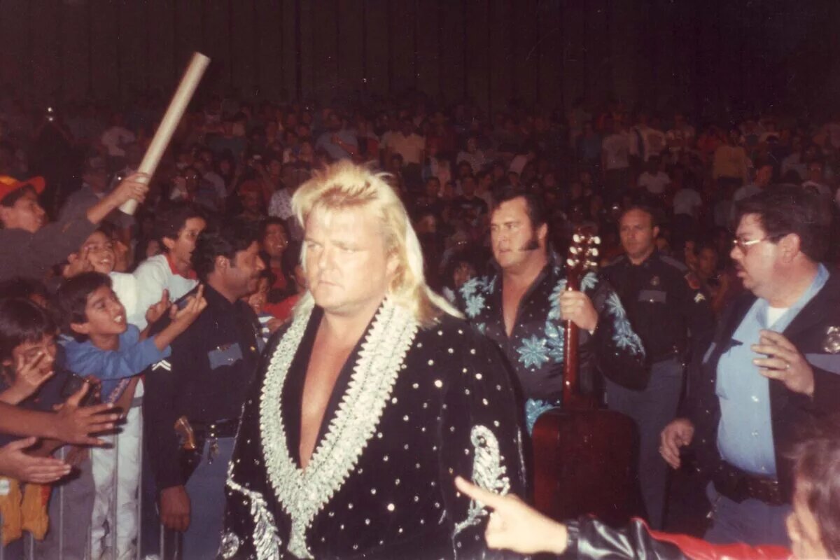 A photo of former WWE Intercontinental Championship holder Honky Tonk Man.