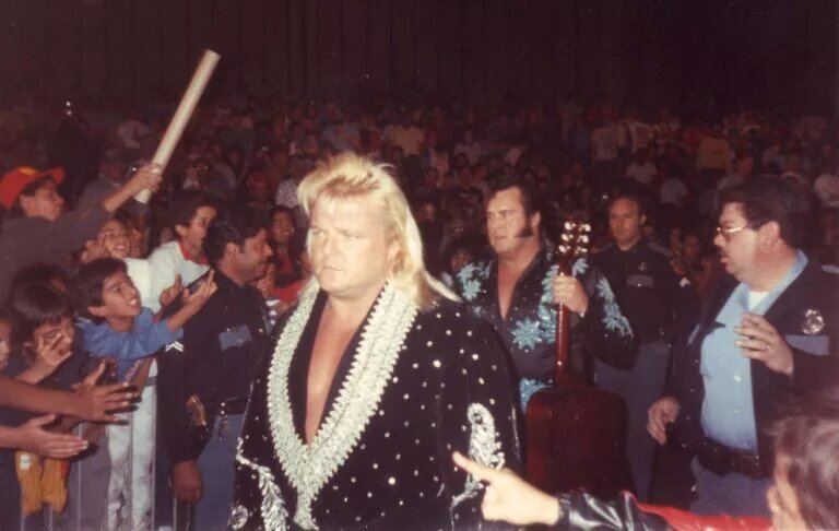 A photo of former WWE Intercontinental Championship holder Honky Tonk Man.