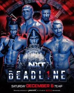 NXT Men's Iron Survivor Match Graphic for WWE NXT Deadline
