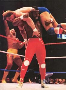 Mr T at WrestleMania 1985