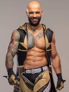A photo of AEW star Ricochet.