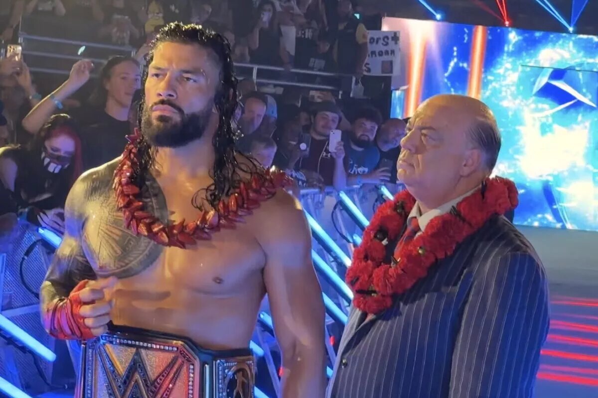 A photo featuring WWE hall of famer, Paul Heyman.