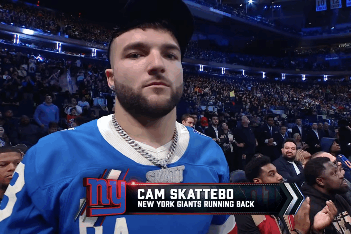 Cam Skattebo appeared on Raw at MSG, getting physical with Judgment Day