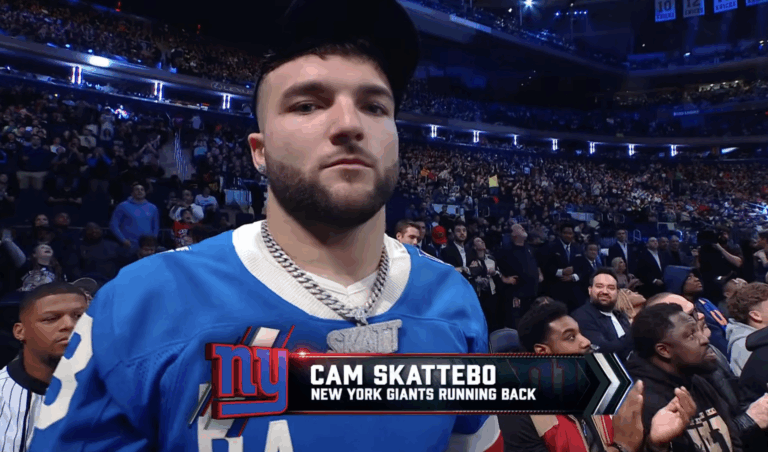 Cam Skattebo appeared on Raw at MSG, getting physical with Judgment Day