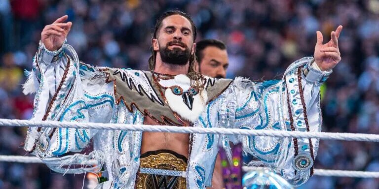 Seth Rollins at WrestleMania 40