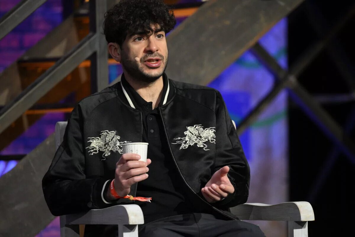 A photo of AEW president Tony Khan, who recently spoke to Ariel Helwani.