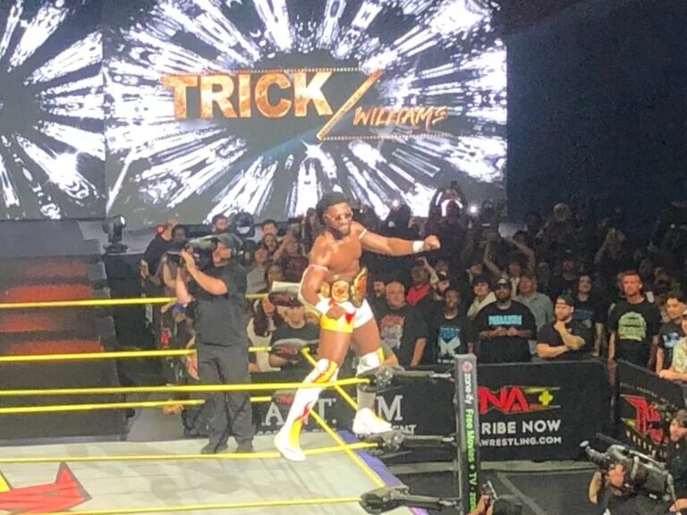 A photo of WWE NXT star Trick Williams.