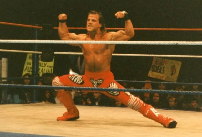 A photo of Shawn Michaels, one of the superstars with the most eliminations in WWE Survivor Series history.
