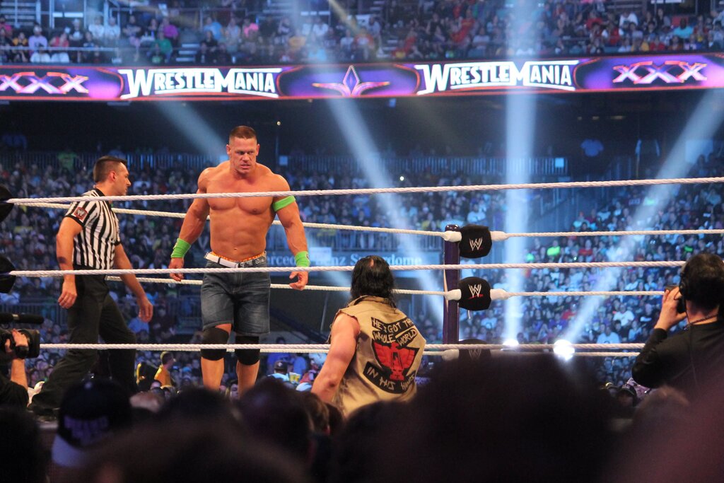 A photo of WWE GOAT John Cena.