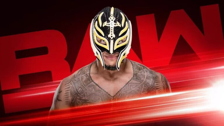 Rey Mysterio Raw title card
