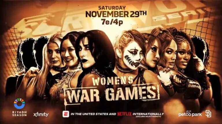 women's war games graphic