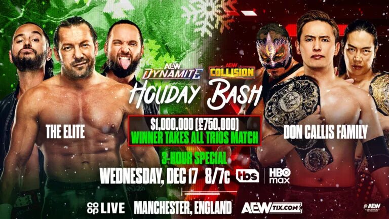 AEW Dynamite/Collision Holiday Bash in Manchester, England