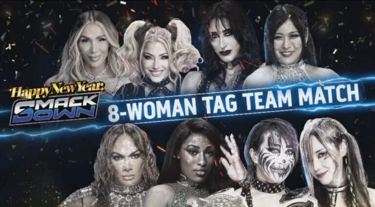 A WWE SmackDown preview graphic for January 2, 2026.