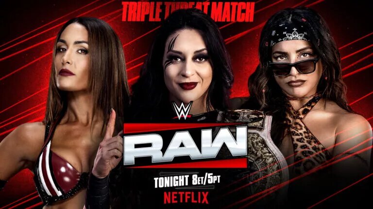 Raw match graphic for Raw results for WWE Raw tonight featuring Stephanie Vaquer.