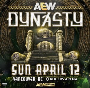A graphic for AEW Dynasty.
