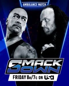 A WWE SmackDown preview graphic for January 2, 2026.