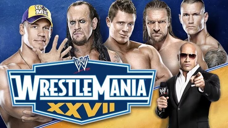 A WWE PLE graphic featuring John Cena.