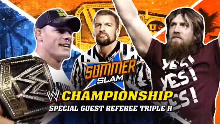 A graphic for the most underrated WWE rivals of John Cena.
