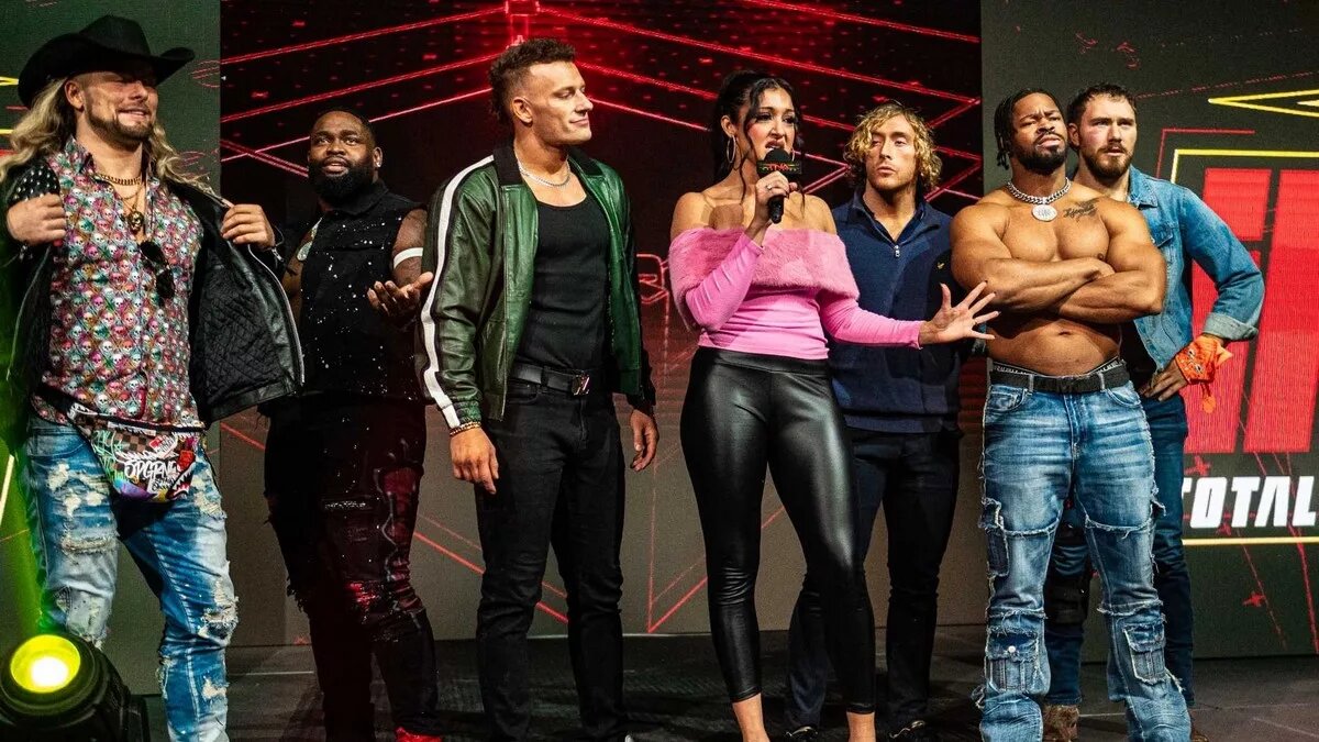Arianna Grace and the NXT Outlaws on January 1st TNA iMPACT episode