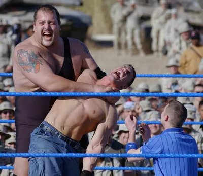 A photo of WWE legend John Cena.
