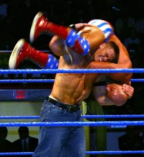 A photo of WWE legend John Cena.