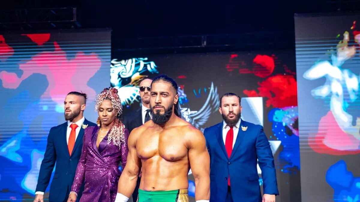 A graphic of Order 4 with Tasha STeelz on the left, on TNA iMPACT