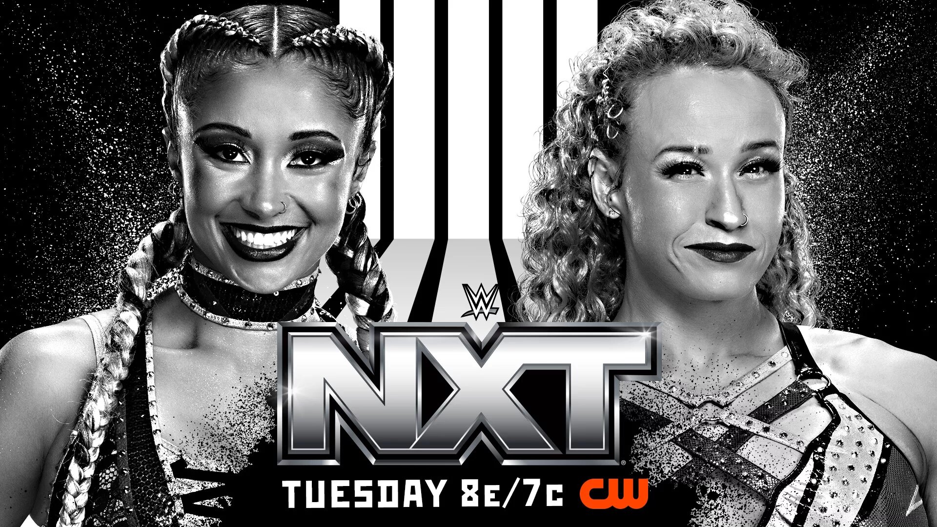 A graphic from the NXT match between Jordynne Grace and Kelani Jordan, on December 9 edition of NXT