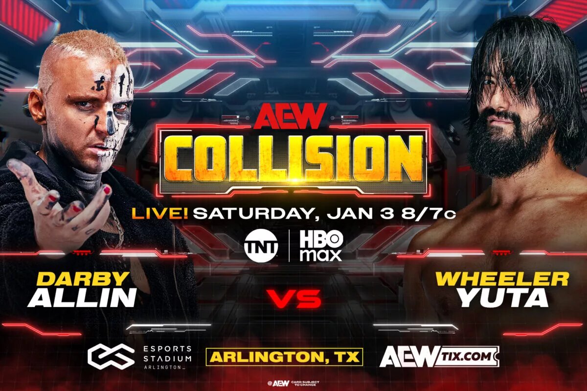 Darby Allin and Wheeler Yuta face off at AEW Collision on January 3