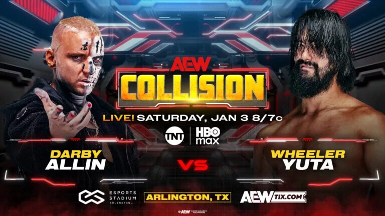 Darby Allin and Wheeler Yuta face off at AEW Collision on January 3