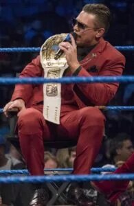 A photo of WWE star The Miz.
