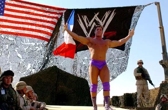 A photo of former John Cena WWE rival, Rene Dupree.