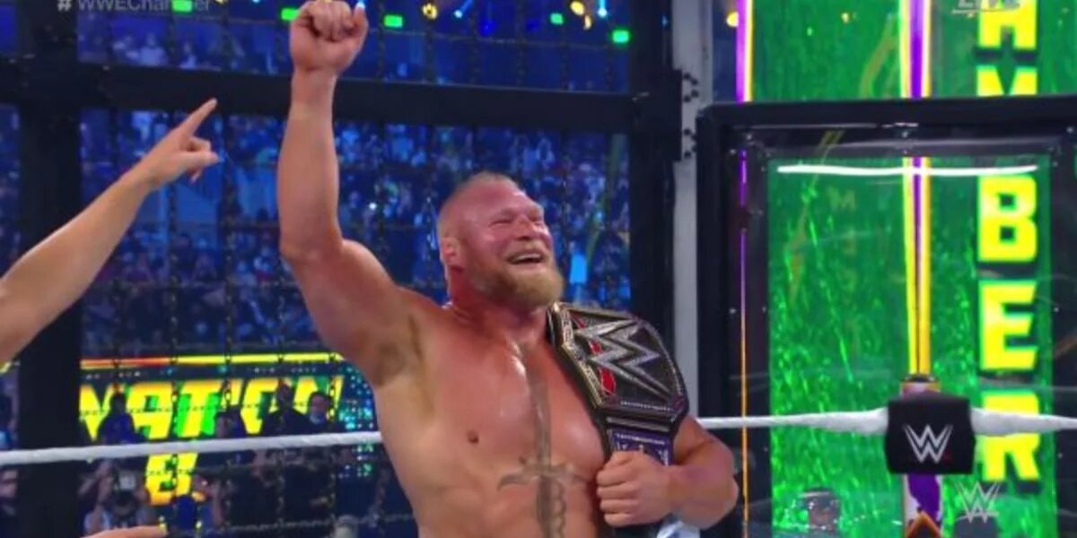 Brock Lesnar WWE Championship Elimination Chamber