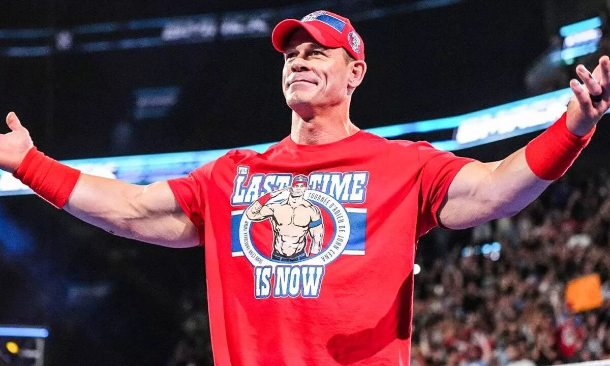 A graphic from John Cena, as he retires this Saturday at saturday Night Main Event