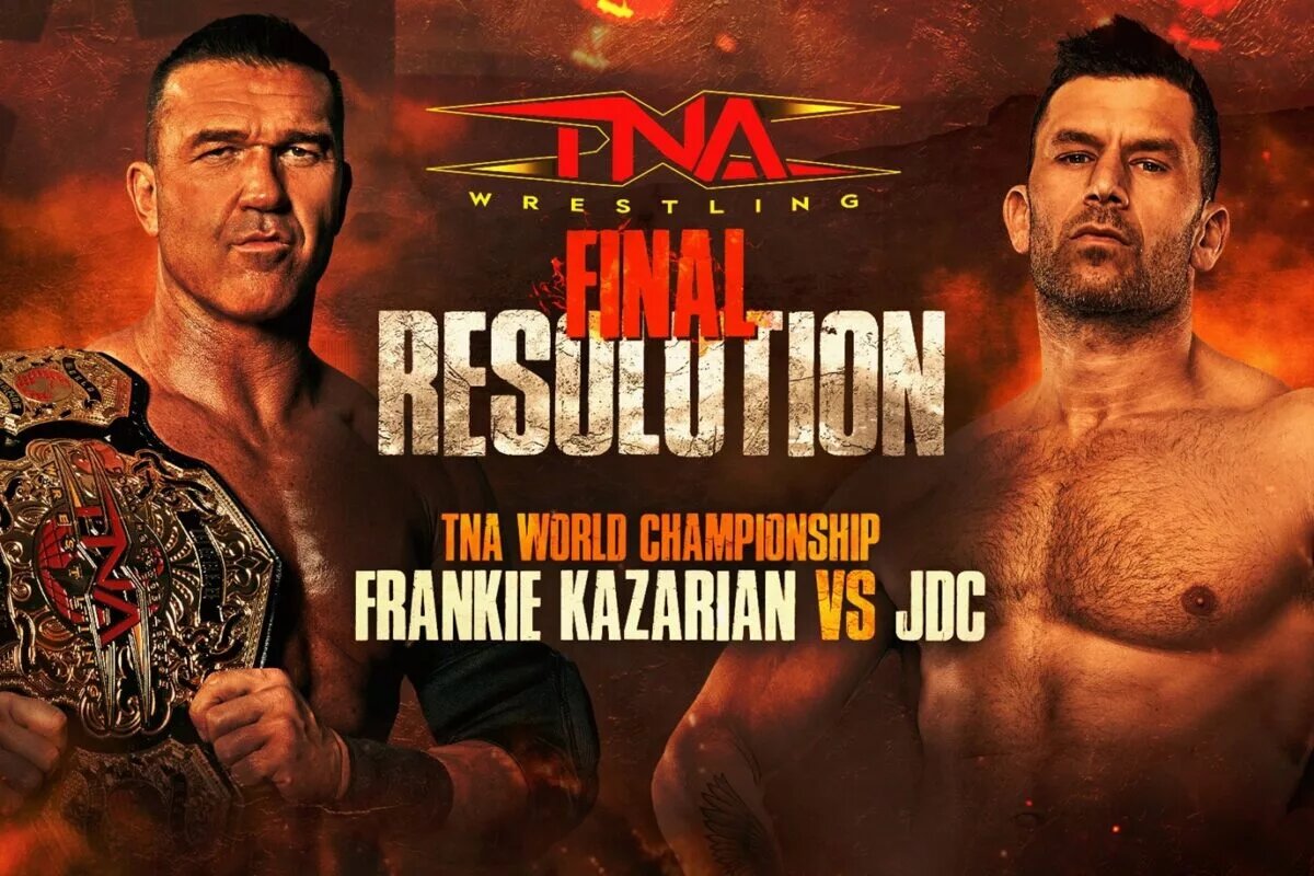 A graphic for TNA Final Resolution on December 5, 2025