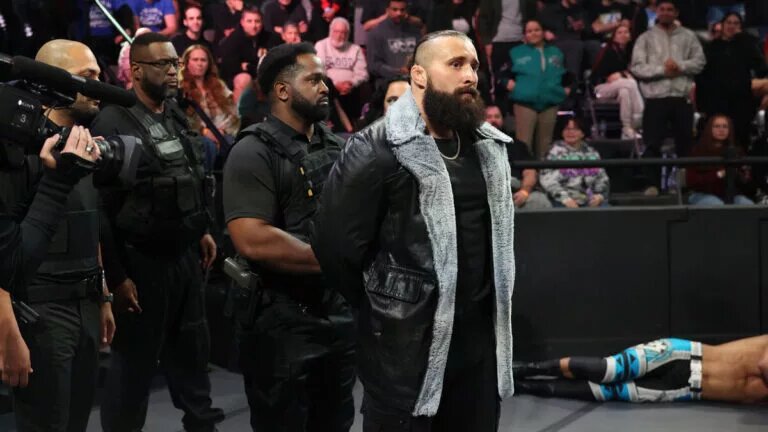 A graphic of Tony D'Angelo as he interfered in two matches on NXT on January 20