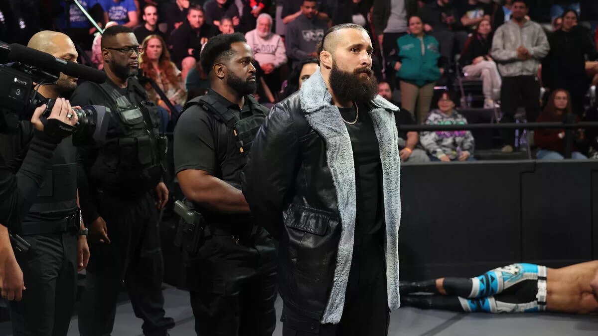 A graphic of Tony D'Angelo as he interfered in two matches on NXT on January 20